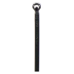 Black fine adjustment cable tie with 0.09 in width and 1 1/2 in nominal maximum bundle diameter. Rated for outdoor use. Supplied in a pack of 1,000. Used for bundling and securing wires and cables in industrial, commercial, and outdoor installations.
