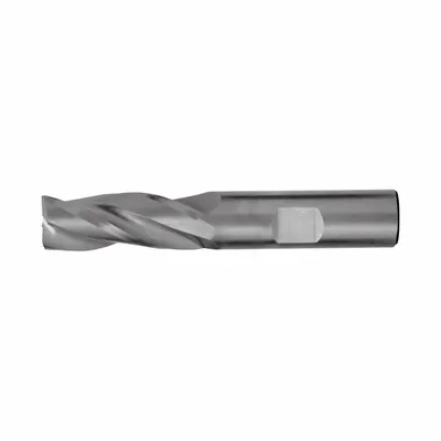 CLEVELAND Corner Radius End Mill: Carbide, 3 Flute, 1" Mill Dia, 1-1/8" LOC, 0.03" Rad - General Purpose Carbide Corner-Radius End Mills