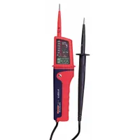 WESTWARD Voltage Detector/Tester: 12 V to 690 V, 12 V to 690 V, 0 ohm to 400 kiloohm, CAT IV 600V