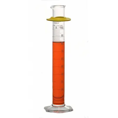 KIMBLE Graduated Cylinder: 250 mL, B, To Contain (TC) - Class B Glass Graduated Cylinders