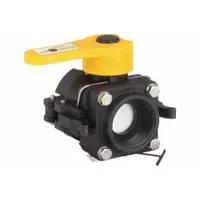 Cam and Groove Coupling with Valve: 2 in Coupling Size, 2 in Thread Size, 4 7/16 in Overall Lg, FKM (MPN DM200D)
