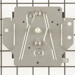 Genuine OEM timer assembly for Whirlpool washing machines and dryers. Controls cycle sequencing and duration, managing wash, rinse, and spin cycles. Used in appliance repair and maintenance.