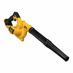 This battery-powered handheld blower from DEWALT operates on the 20V MAX platform. It delivers a maximum air flow of 100 cfm and a maximum air speed of 135 mph, suitable for clearing leaves, grass clippings, and light debris from driveways, patios, and lawns.