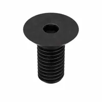 Socket Flat Head Screw: 7/16"-14 Thread Size, 1 in Lg, Flat, Black Oxide, Alloy Steel, 100 PK (MPN 43C100KFC)