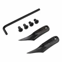 KLEIN TOOLS Pole Climber Gaffs: Steel, 1 1/2 in Gaff Lg, CCA, 17° (MPN 72)