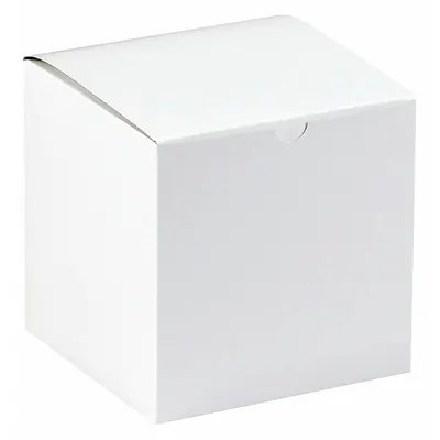 PARTNERS BRAND Gift Box, 8x8x8.5 in, Kraft, 50 Pack (GB888) - Gift Boxes