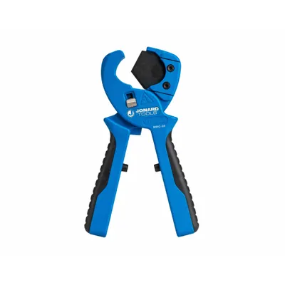 JONARD TOOLS Microduct Cutter: Triangular, High Carbon Steel, For Use On HDPE/Plastic/PVC - Fiber Optic Duct & Tube Cutters