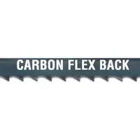 MORSE Band Saw Blade: Carbon Steel, 9 ft 3 in, Flex Back, Aluminum/Plastic/Plywood/Soft Metal/Wood (MPN ZHEFR06 -9'3")