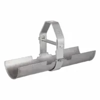 Protection Shield: Pre-Galvanized Steel, For 3.5 in Insulation Outside Dia, 12 in Overall Lg, 1 (MPN 0500340039)