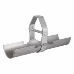 Protection Shield: Pre-Galvanized Steel, For 3.5 in Insulation Outside Dia, 12 in Overall Lg, 1 (MPN 0500340039). Key specifications — Finish: Pre-Galvanized; For Insulation Thickness: 1/2 in to 1 in; Material: Steel; For Pipe Size: 3/4 in to 2 in.