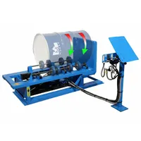 MORSE Drum Roller: 1 hp HP, Hydraulic Lift, Variable Speed, Pneumatic, For 1 Drums, 456-A