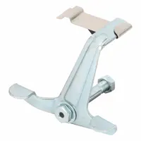 APPROVED VENDOR Caster Brake Kit: Side Pedal, Lock Not Included, For 6 in Wheel Dia., Steel (MPN P-WB12 060X125-001)