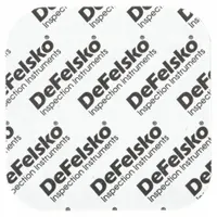 Adhesive patches for soluble salt testing on surfaces prior to coating. Each patch has a length of 1.97 inches and a maximum test volume of 3 mL. Includes a needle. Compatible with PosiTector SST. Pack of 25