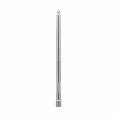 MILWAUKEE Socket Extension: 1/2 in Input Drive Size, 1/2 in Output Drive Size, 15 in Overall Lg - 1/2" Drive Hand Socket Extensions