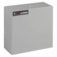 NEMA-style enclosure designed for use with GE CR463 Lighting Magnetic Contactors. Provides physical protection for the contactor in industrial and commercial lighting control applications. Compatible with NEMA starter style