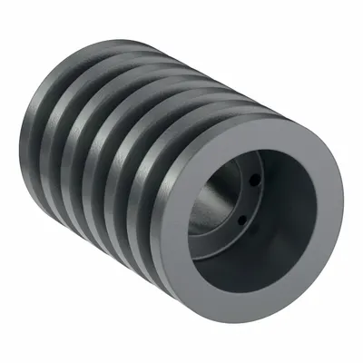 OEM V-Belt Pulley: B36 - Bushed-Bore Cast-Iron V-Belt Pulleys
