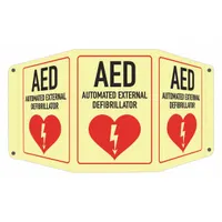 Safety Sign: Aluminum, Mounting Holes Sign Mounting, 10 in x 17 1/2 in Nominal Sign Size (MPN LCTB-0012-GA_7x10)