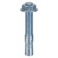 MKT FASTENING Wedge Anchor: 6 in Overall Lg, 7/8 in Dia, 7/8"-9 Thread Size, Steel, Steel, 4 PK (MPN 2678600)