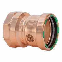QUICKFITTING SUREPRESS Crimp Adapter: Straight, 2 1/2 in CTS x 2 1/2 in CTS size, Press-fit x FNPT (MPN SPWF77R)