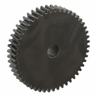 Worm Wheel: Reduction Ratio 50, Module m 1.5, Right Hand, 20° Pressure Angle, Cast Iron (MPN CG1.5-50R1)