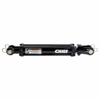 CHIEF Hydraulic Cylinder: 2 in Bore Dia., 20 in Stroke Lg, #8 SAE Port Size, 1 1/8 in Rod Dia. (MPN 211309)
