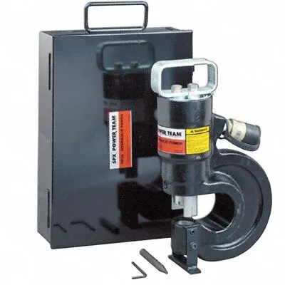 POWER TEAM Hydraulic Punch Kit: HP35S, Dies/Punch, Round Punch, 10,000 psi Op Pressure - Max - Hand and Power Tools