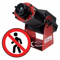 LASERGLOW TECHNOLOGIES Fixed Image Projector: Projector, Lens and Image Template, No Pedestrian (MPN HSV3F212X)