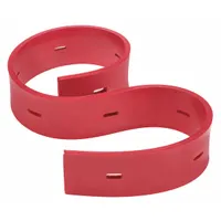 TENNANT Rear Squeegee Blade: Rubber, Red, 36 in_45 in_46 in For Machine Size (MPN 4031860)
