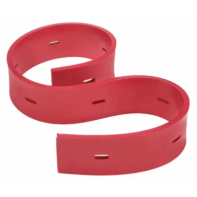 TENNANT Rear Squeegee Blade: Rubber, Red - Replacement Squeegee Blades for Floor Cleaning Machines
