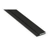 PEMKO Door Sweep: Single Fin Insert, Aluminum, 48 in Lg, 1/4 in Wd, Aluminum (MPN 315DN48)