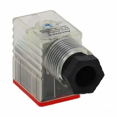 AVENTICS Solenoid Coil Connector: DIN 43650 Form B, 24V AC/DC, 2 Pin - Solenoid Coil Accessories