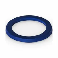 JW WINCO Sealing Washer: FDA Approved, HNBR, Blue, 14 mm Inside Dia, 18 mm Outside Dia, M14 Screw Sz (MPN 7600-18-14-2-HNBR-85)