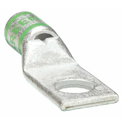 OEM Compression Lug: 1/4 in Stud Size, 1 AWG – 1 AWG For Wire Sizes, Stranded Wire Type - One-Hole Compression Lugs