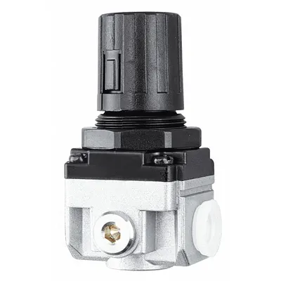 GROZ Compressed Air Regulator: Aluminum, 1/4 in NPT, 56 cfm, 7 psi to 145 psi - GROZ FRL Air Regulators