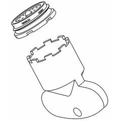 Faucet aerator repair kit for restoring proper water flow and reducing splashing. Used to replace worn or clogged aerators in residential and commercial plumbing systems.