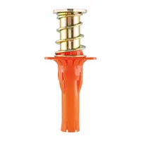 Insert Rod Anchor: 5/8"-11 Thread Size, Carbon Steel, Wet Concrete, 50 PK (MPN PFM353381258)