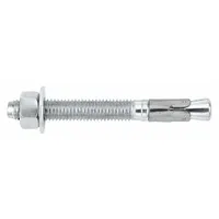 DEWALT Wedge Anchor: 5 in Overall Lg, 5/8 in Dia, 5/8"-11 Thread Size, 2 7/8 in Thread Lg, 25 PK (MPN 7433SD2-PWR)