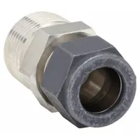 PARKER Compression Fitting Adapter: 5/8 in OD x 3/4 in Pipe Fitting Size, Compression x MNPT (MPN 10-12 FBZ-SS)