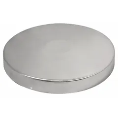 Weatherhood for protecting rooftop HVAC equipment from rain, snow, and debris. Used on commercial and industrial ventilation systems to shield exhaust or intake openings.