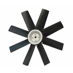 This replacement propeller is designed for use with the 1BLJ5C HVAC and refrigeration unit. It serves as a direct replacement part to restore airflow in commercial or industrial cooling systems, ensuring efficient heat exchange and system reliability.