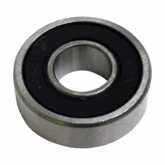 This rear wheel bearing from ALCO has an overall width of 1 1/2 inches. It is designed for use with Everest and Jennings wheelchairs, serving as a replacement part for the rear wheel assembly to maintain smooth rolling operation.