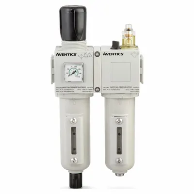 NUMATICS Filter Regulator Assembly: 1/4 in NPT, 2,780 lpm, 10 bar Max Op Pressure - Numatics Filter, Regulator & Lubricators (FRLs)