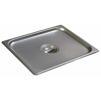 CARLISLE Pan Cover: Half Size, Rectangular, 24 ga Gauge, NSF Certified - Steam Table Pan Covers