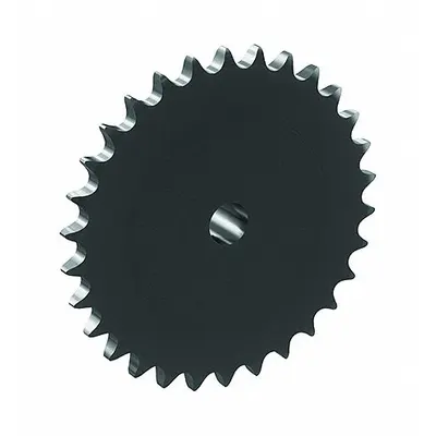 TRITAN Roller Chain Sprocket: No Hub, For Single Strands, 100, 12 Teeth, 4.83 in Pitch Dia - Size 100 Plain-Bore Roller Chain Sprockets