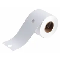 Pre-Cut Label Stock Roll: 5 3/4 in x 3 1/4 in, 3 1/4 in x 5 3/4 in, Polyester, White (MPN J20-255-2551)