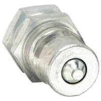 PARKER Hydraulic Quick Connect Hose Coupling: 7/8 in Coupling Size, Steel, 45 lpm Max. Flow Rate (MPN H4-63-T10)