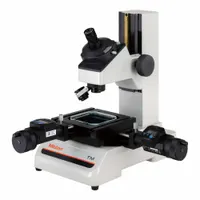 MITUTOYO Microscope: Monocular, 20X, 154 mm Optical Field of View, 8.3 in x 13.5 in, Power Cord, 10X (MPN 176-821-11A)