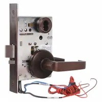 BEST Door Lockset: Storeroom Lever Locksets, Bronze, ADA Compliant, Interchangeable Core (MPN 45HW7DEU15H613RQE)