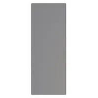 ASI GLOBAL Partition Panel: Steel, Smooth Semi Gloss, Charcoal, 58 in Ht, 22 in Wd, 1 in Thick (MPN 40-7132150-23)