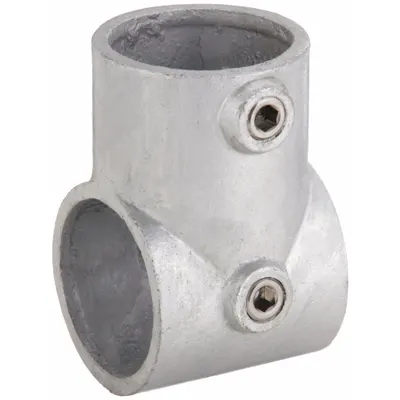 OEM Structural Pipe Fitting: Single Socket Tee, Tee, 2 in For Pipe Size, Cast Iron - Cast Iron Crosses & Tees